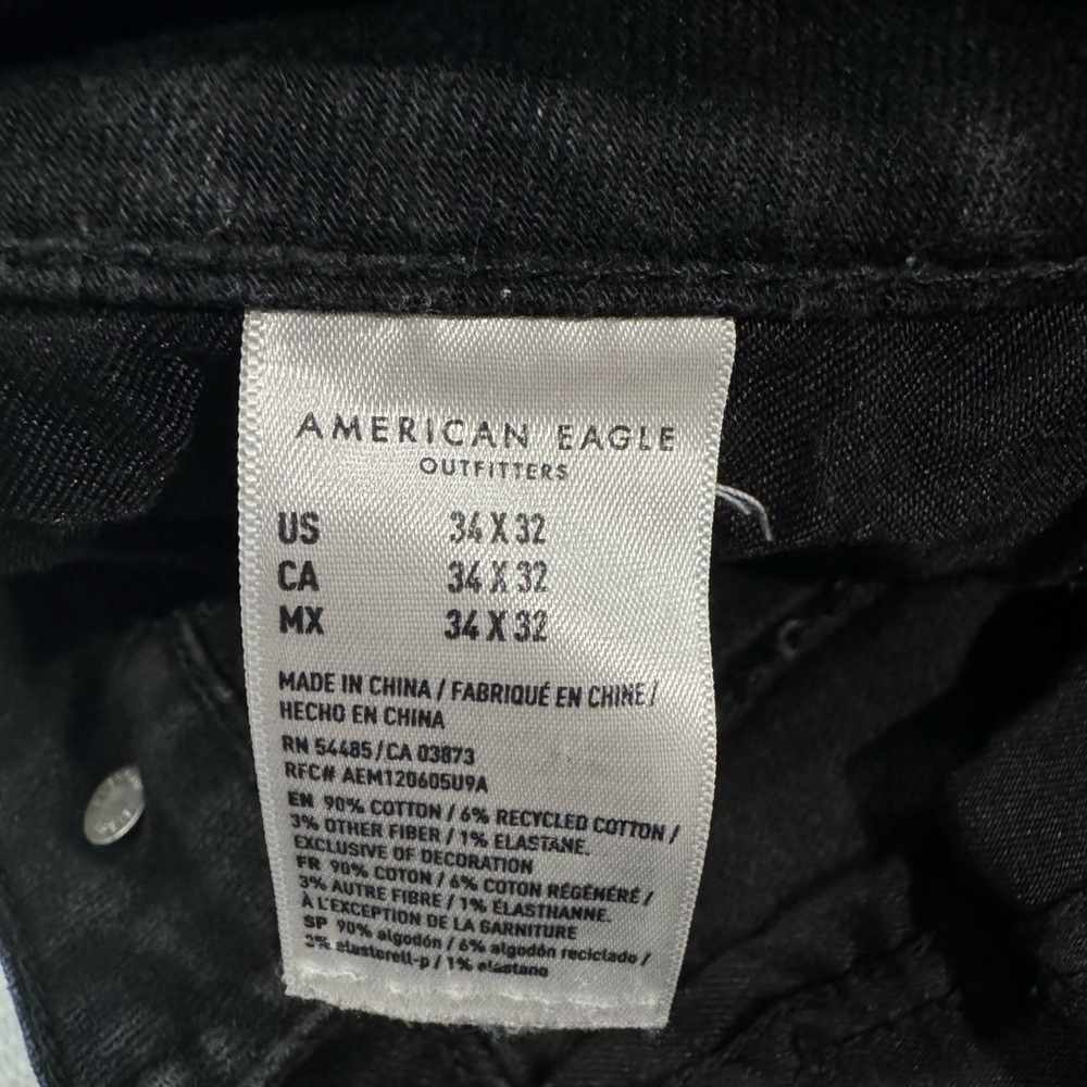 American Eagle Outfitters Men's Dark Jeans - Picture 4 of 4